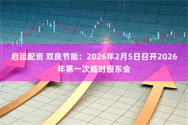 启运配资 双良节能：2026年2月5日召开2026年第一次临时股东会